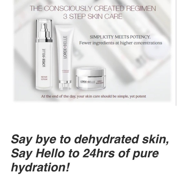 🆕 Lorde+Belle Face Regimen Trio Set Cleanser, Repair Serum, Moisturizer - Picture 4 of 11